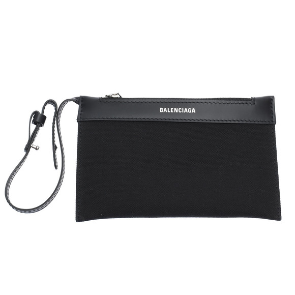 Balenciaga Blue Hippo XS 2Way Bag Canvas Black - Picture 12 of 14